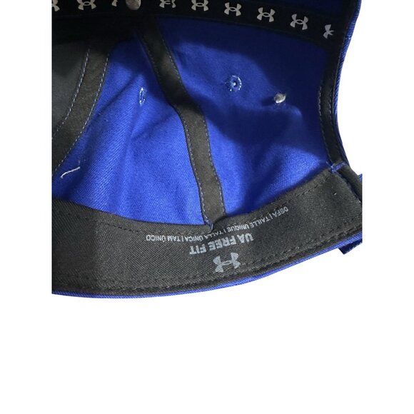Under Armour UA Chicago Quick Drying Strapback Unisex Cap Blue Hat NEW - Picture 7 of 8